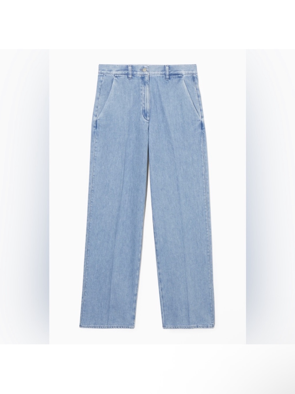 Cos Light Wash Straight Leg Jeans
